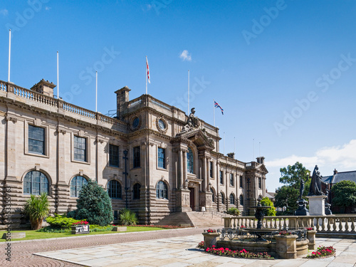 South Shields town hall, South Tyneside, UK photo
