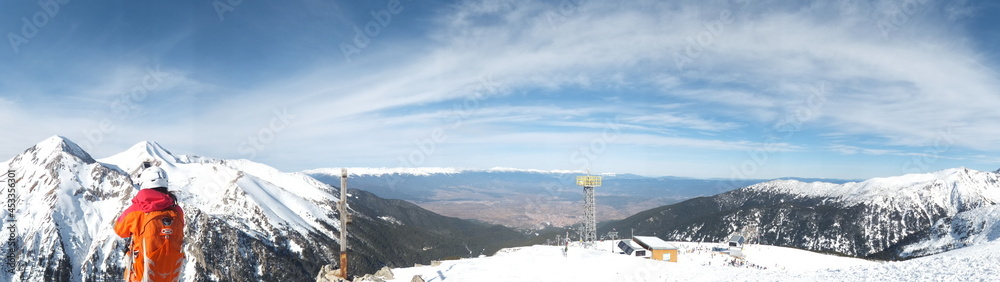 Auf dem Gipfel des Tudorka im Rila Gebirge, Bulgarien