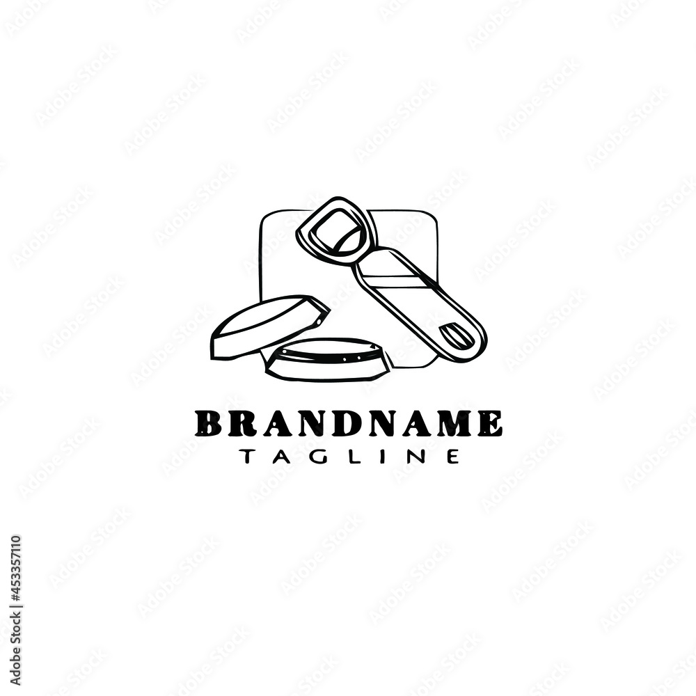 bottle opener logo icon design template vector illustration bottle opener logo icon design template vector illustration