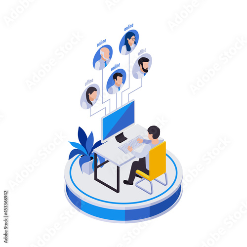 Managing Online Workers Composition
