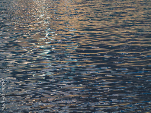 ripples on the water