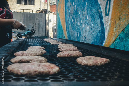 person taking a shower