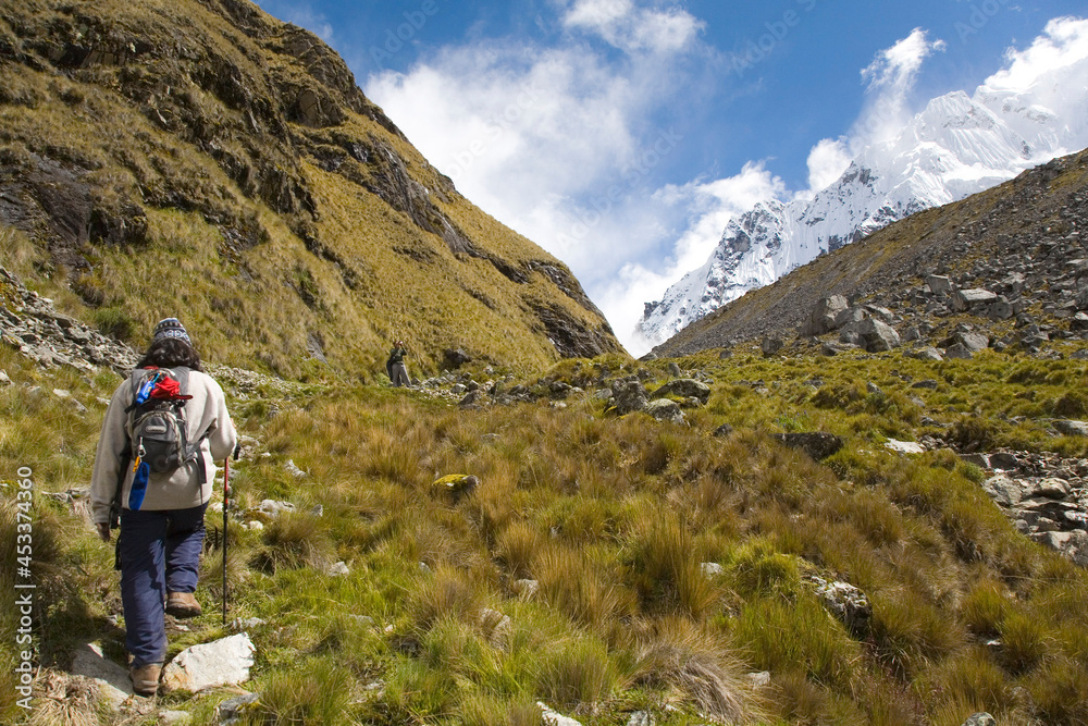 NEARING SALKANTAY PASS