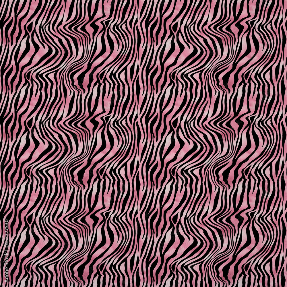 PINK ZEBRA LEATHER FABRIC TEXTURE