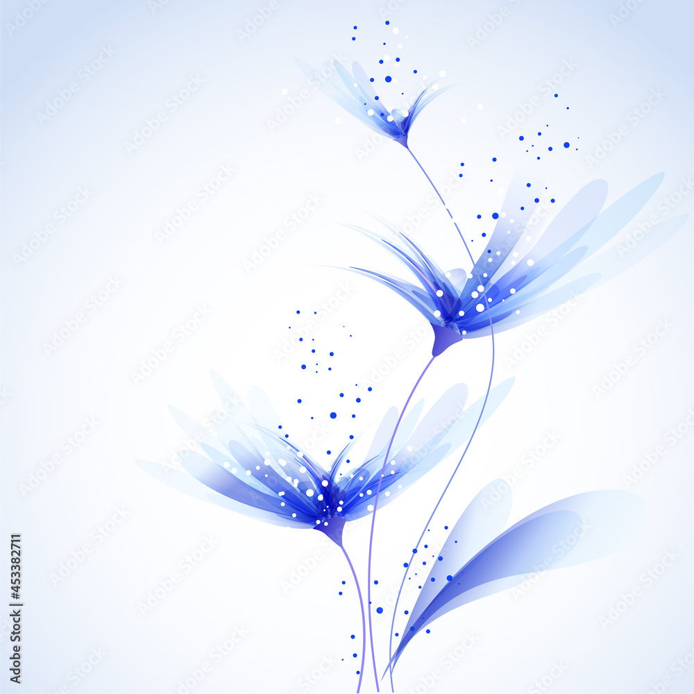 Obraz premium background with Flowers