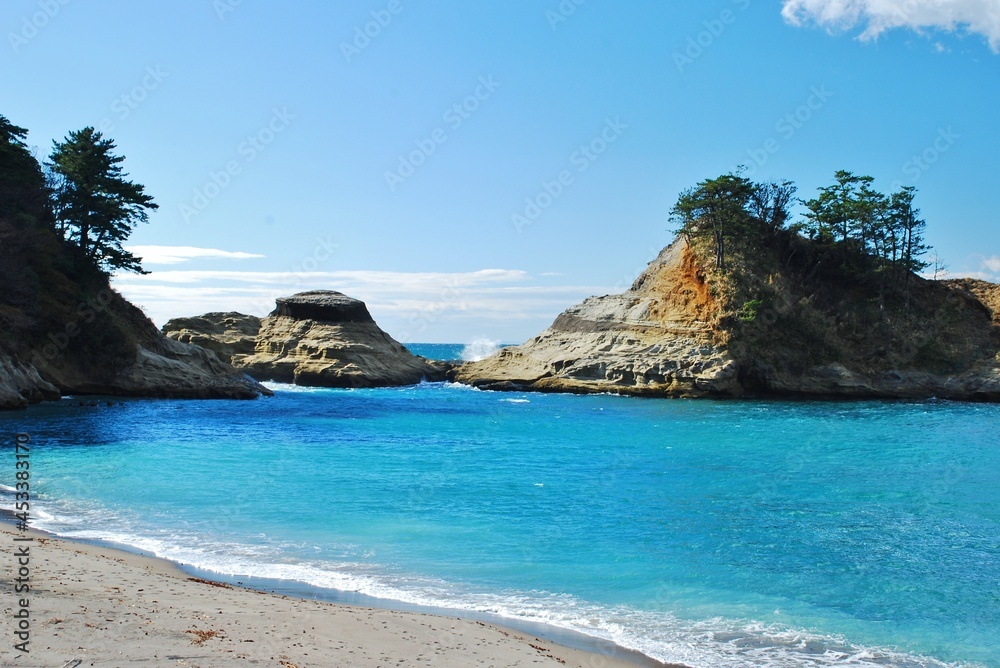 Fototapeta premium 伊豆の景勝地 堂ヶ島