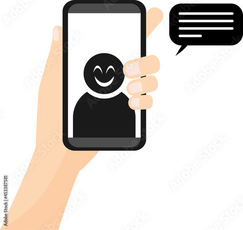 スマホ 表示 悪い人物 アイコン