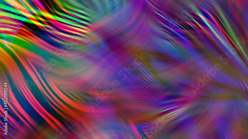 Abstract Digital Dispersion Video Effect Visual