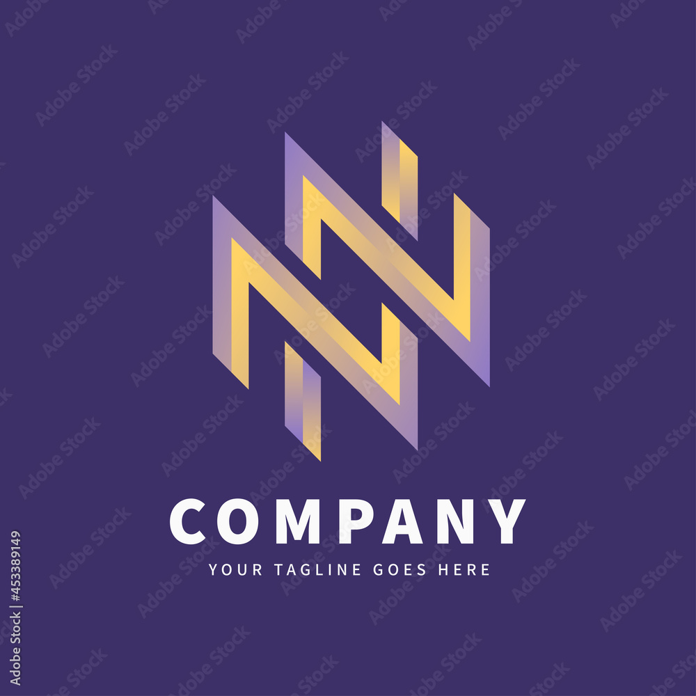 NN Letter Logo Template NN Letter Logo Template