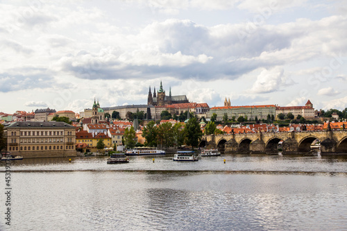 Prague in day time.