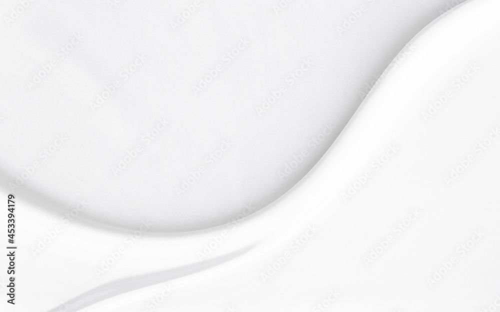 Obraz premium White gray satin texture that is white silver fabric silk background with beautiful soft blur pattern natural.