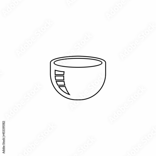 cup drink icon, drink packaging icon, drinkpot icon, vector sign symbol