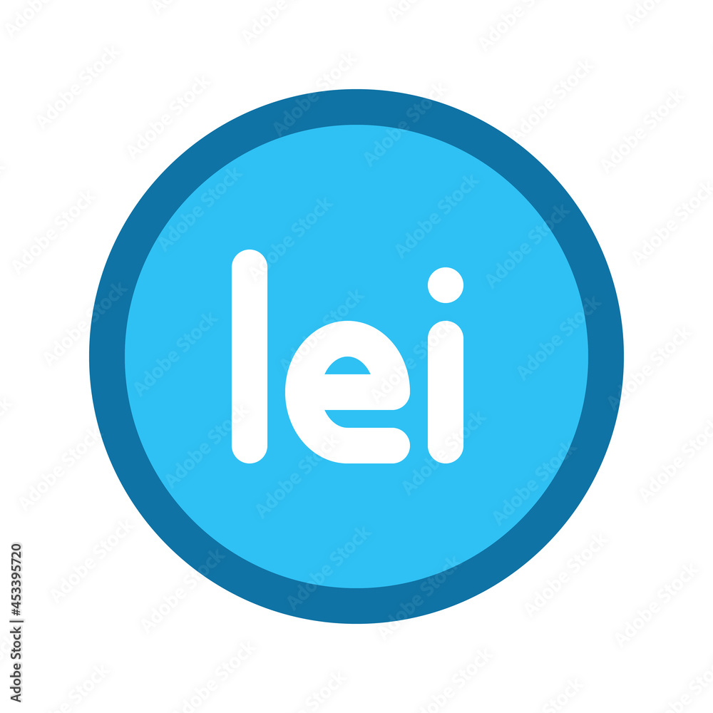 Illustration vector graphic icon of Romania Leu currency. Filled line style icon. Vector illustration isolated on white background. Perfect for website or application design. Illustration vector graphic icon of Romania Leu currency. Filled line style icon. Vector illustration isolated on white background. Perfect for website or application design.