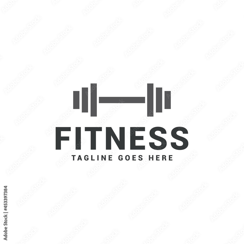 Fototapeta premium sports sports body building logo icon vector template.