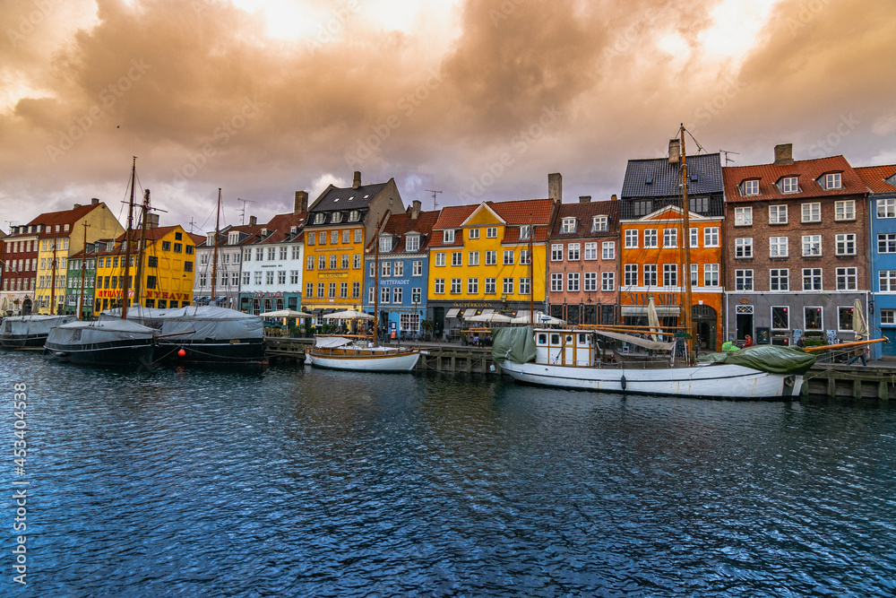 Naklejka premium Copenhagen, Denmark - February 2020