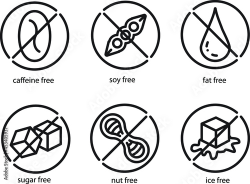 free products icon set