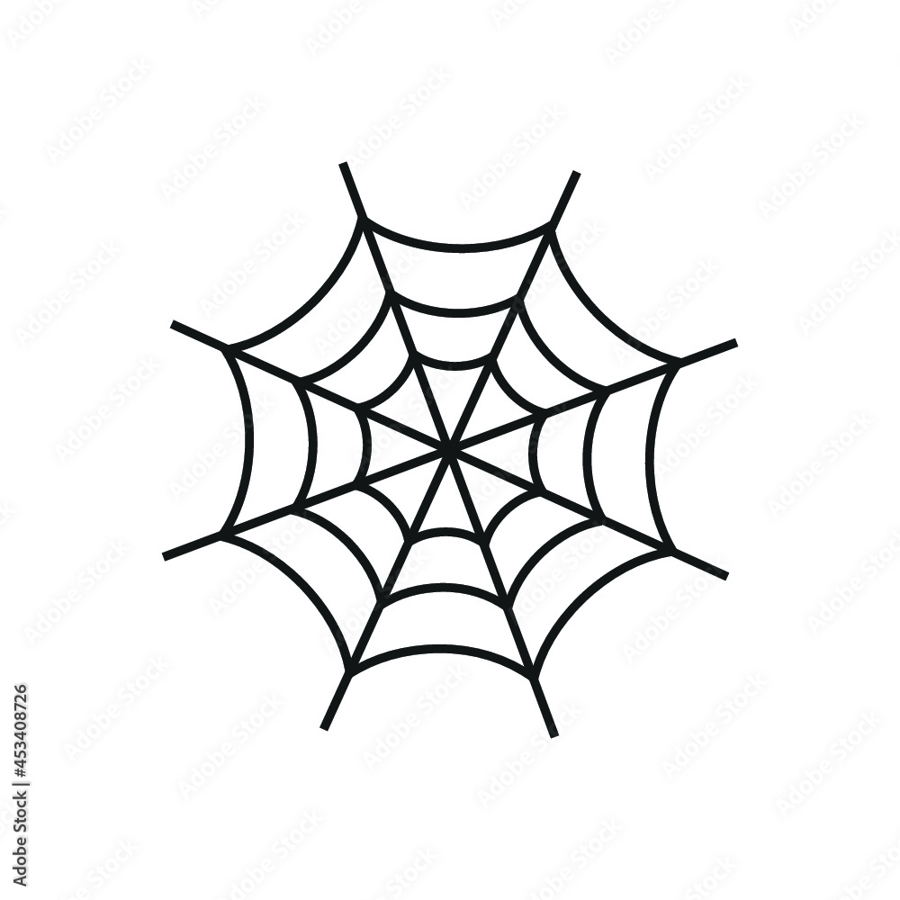 Spider web icon Spider web icon