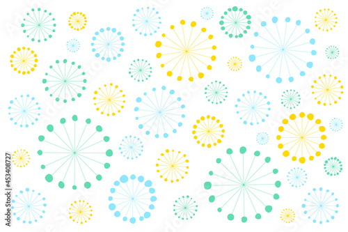 イラスト 装飾 模様 柄 背景 北欧 ベクター AI JPEG 画像 素材