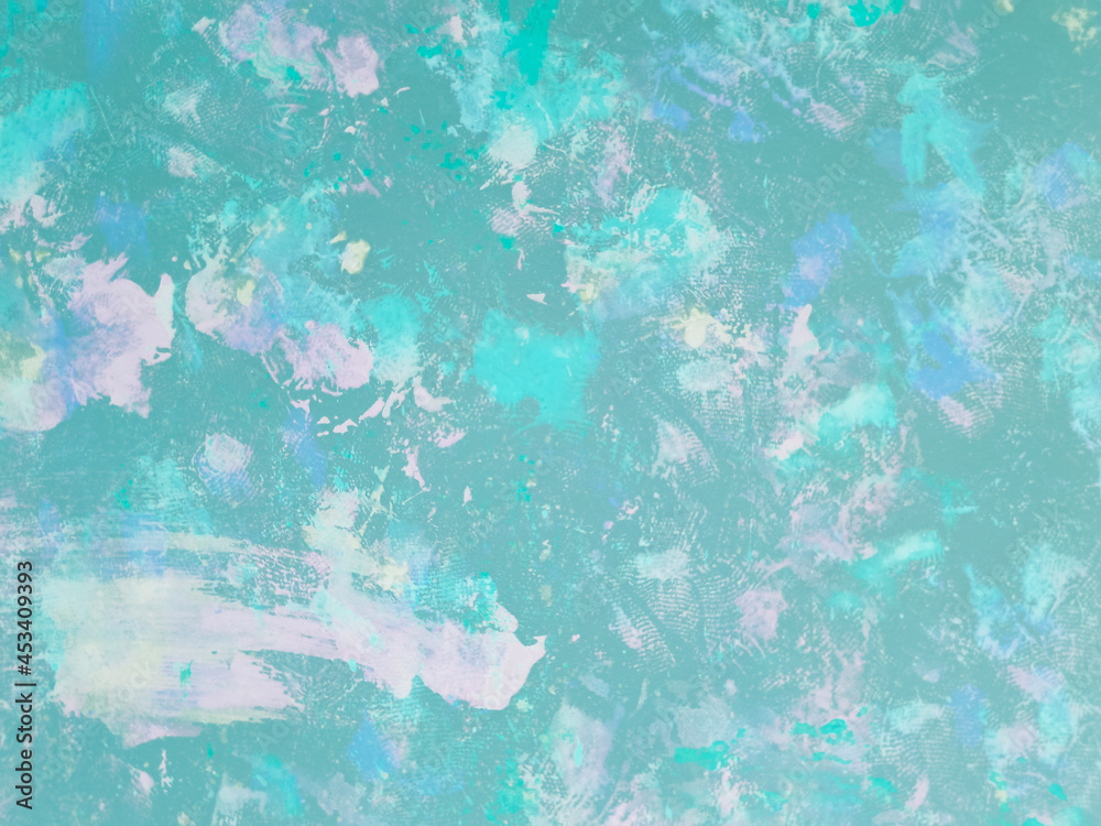 Blue Abstract Paper. Azure Watercolor Water. Cobalt Grunge Background. Navy Texture Summer. Paint Background. Design Poster. Art Banner. Splash Shape.