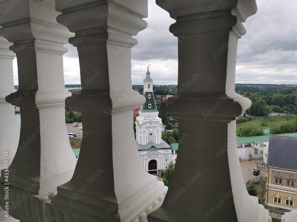 custom made wallpaper toronto digitalTop view, from the bell tower, of the buildings of the Trinity-Sergius Lavra. Sergiev Posad.