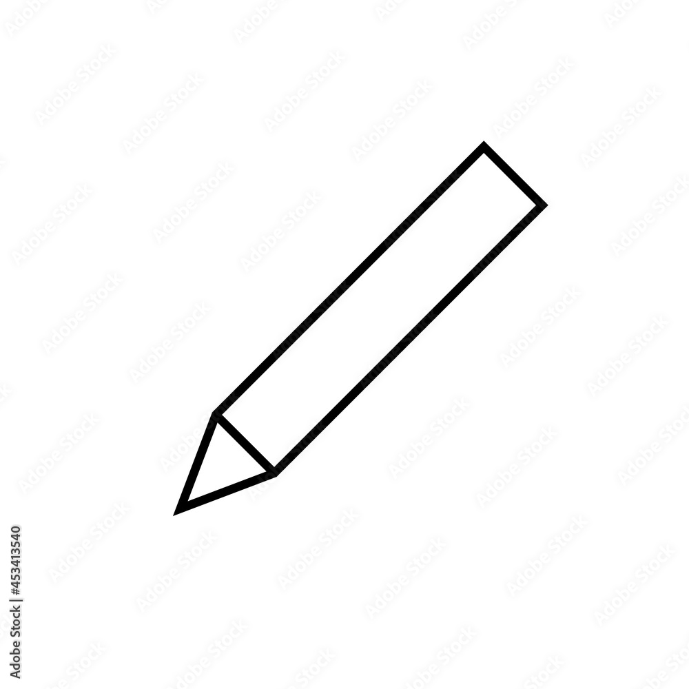 Line pencil icon Line pencil icon