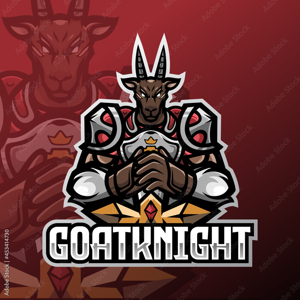 Knight of goat esport logo