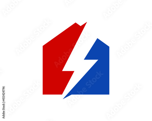 Home Electrical logo icon design