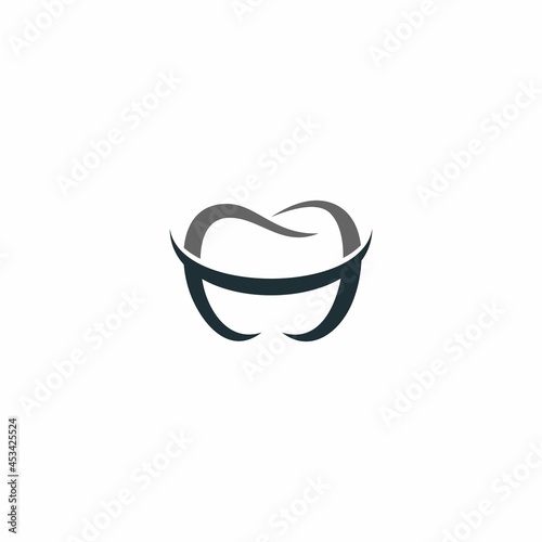 tooth icon with smile cleat