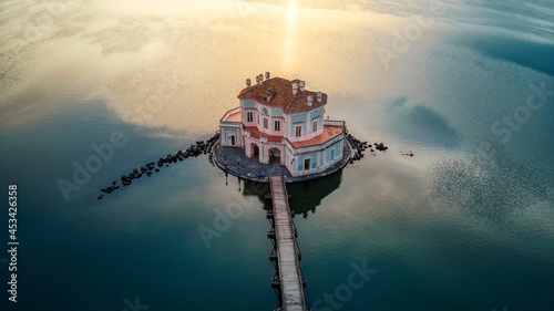 Casina Vanvitelliana al tramonto photo