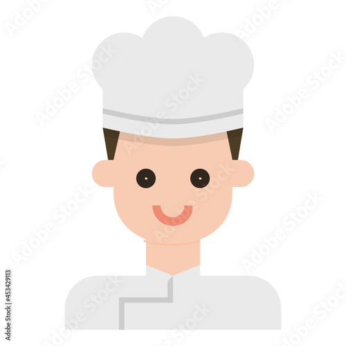 chef flat icon