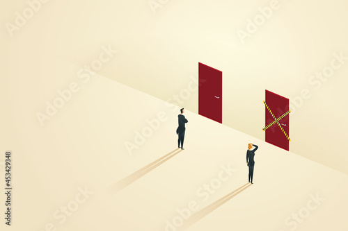 Unequal business opportunities..