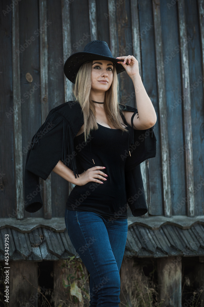 black boho jacket