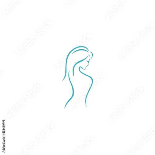 Mother and Baby Logo Images template Vectors pregnant