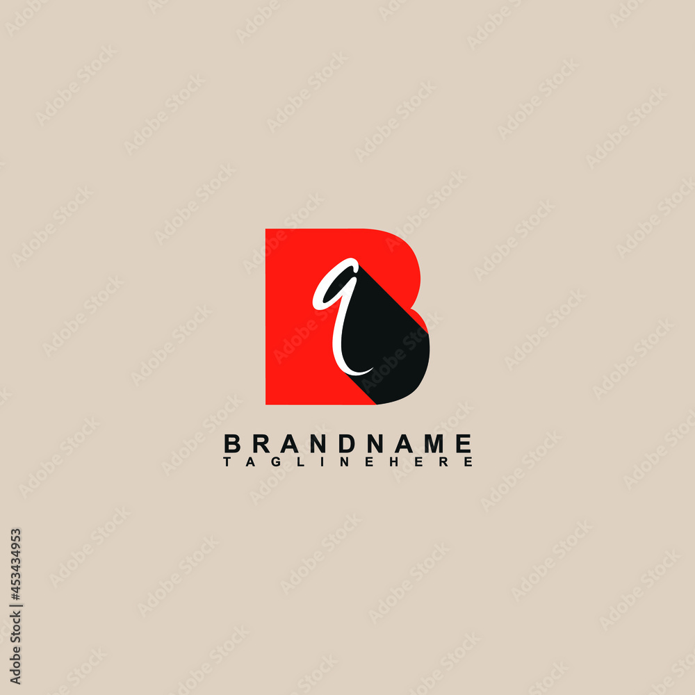 consists of letters B and q alphabet logo that combines 2 letters into