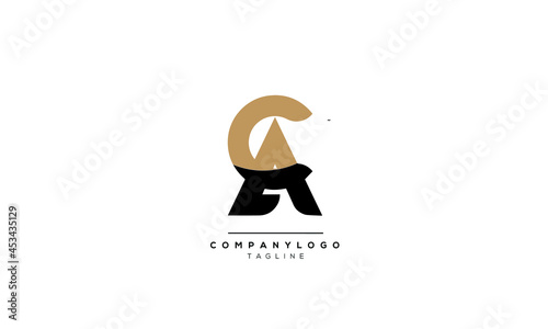 Alphabet Initial Letter Monogram Icon Logo vector illustration abstract web character logotype initials icon badge business brand 