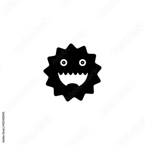 virus icon, pathogen vector, disease illustration