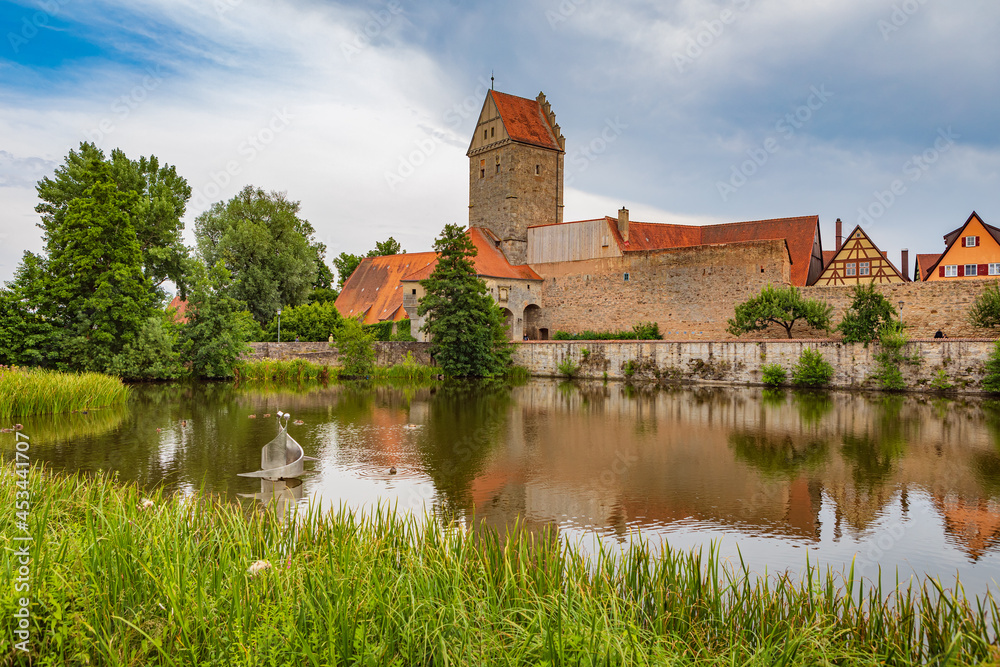 Cityscape of Dinkelsbuehl