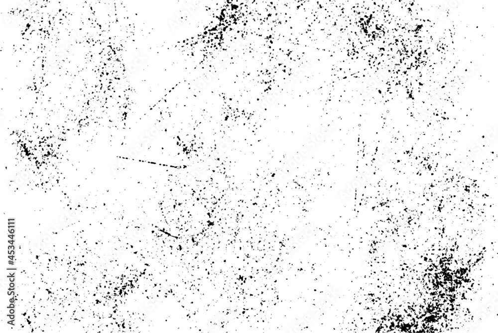 Grunge Black and White Distress Texture.Grunge rough dirty background.For posters, banners, retro and urban designs.Grunge Texture Vector