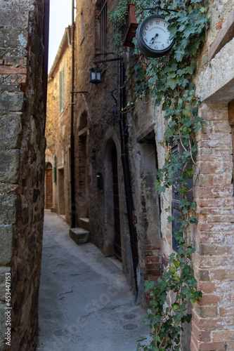 Old village Montemerano Tuscany Italy