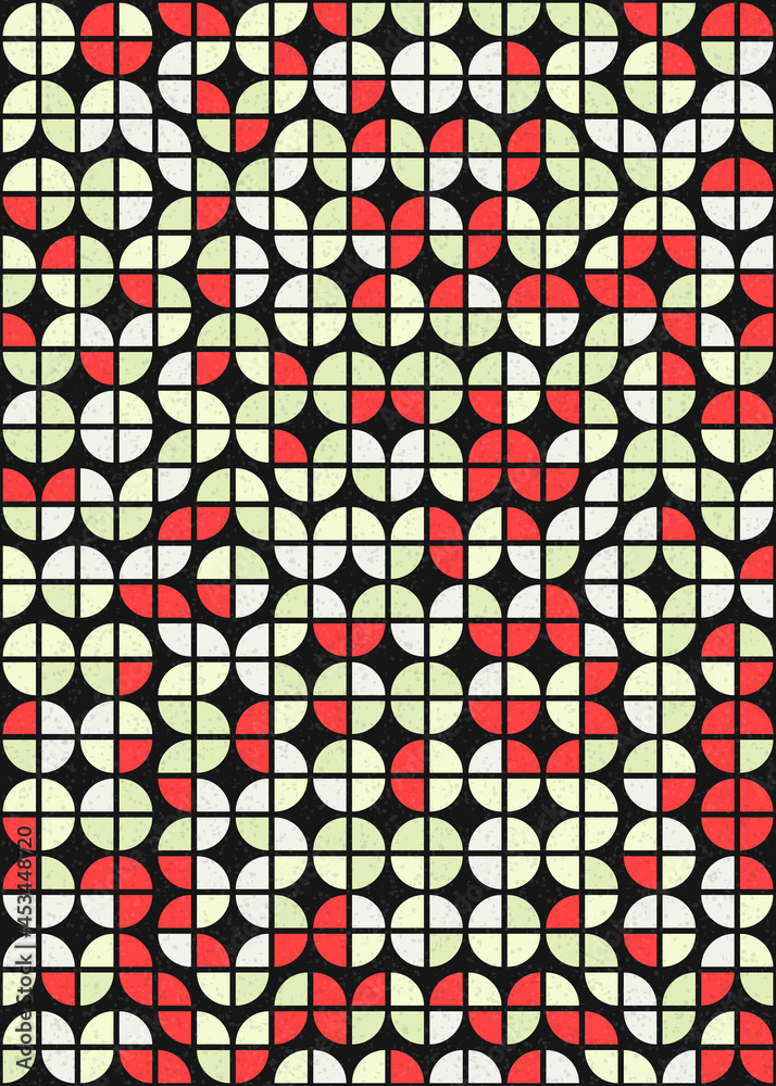 Abstract Geometric Pattern generative computational art illustration Abstract Geometric Pattern generative computational art illustration