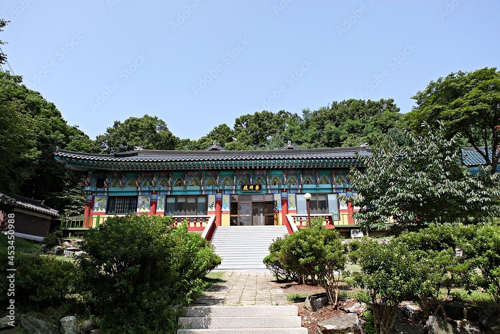 Obraz premium 한국의사찰입니다