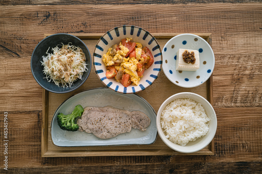自炊 和食 豚肉ロース 自炊 和食 豚肉ロース