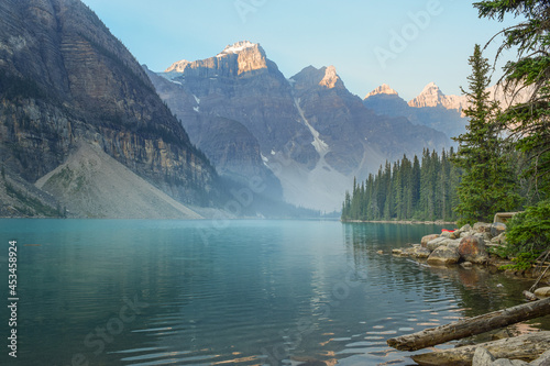 Famous Morraine Lake, Banff national park, Alberta Canada