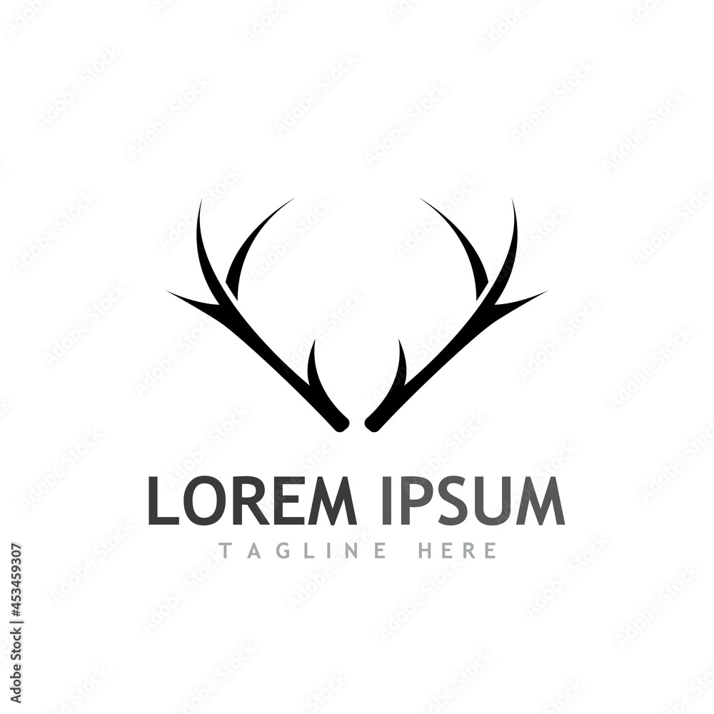 Obraz premium Deer vector icon illustration design