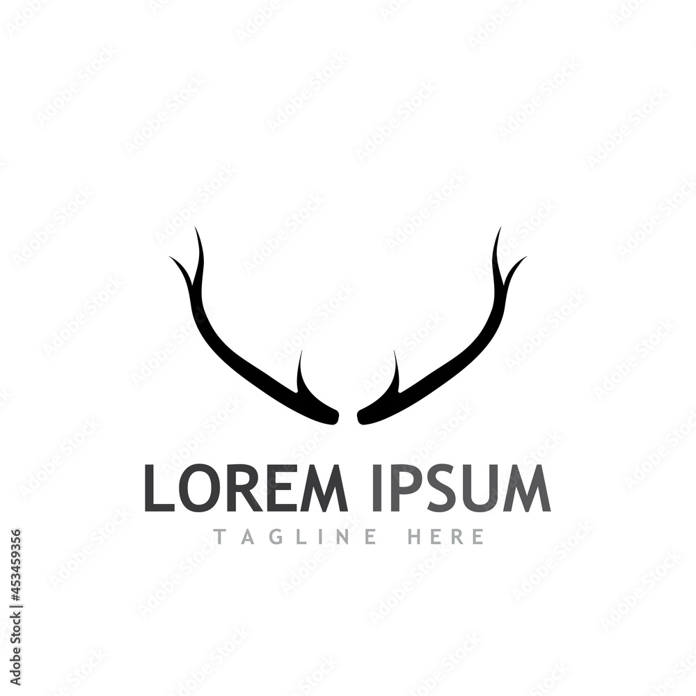 Obraz premium Deer vector icon illustration design