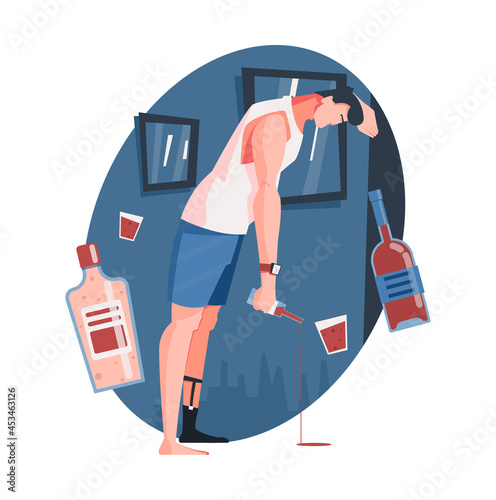 Addiction Flat Composition