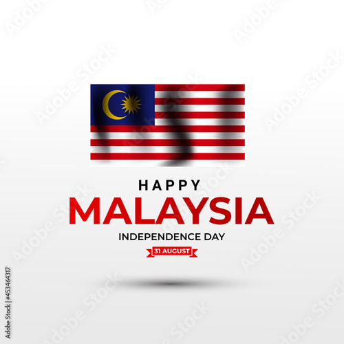 Free Download Malaysia independence day greeting design - GFXLoad