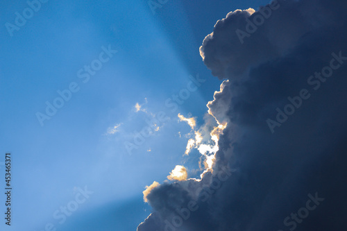 Fototapeta Naklejka Na Ścianę i Meble -  blue sky with clouds