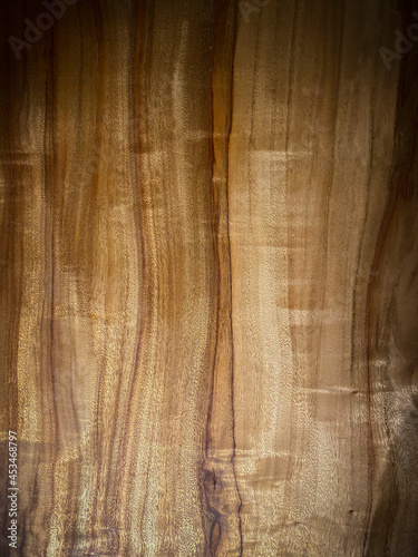 Natural Oiled camphor laurel wood texture background photo