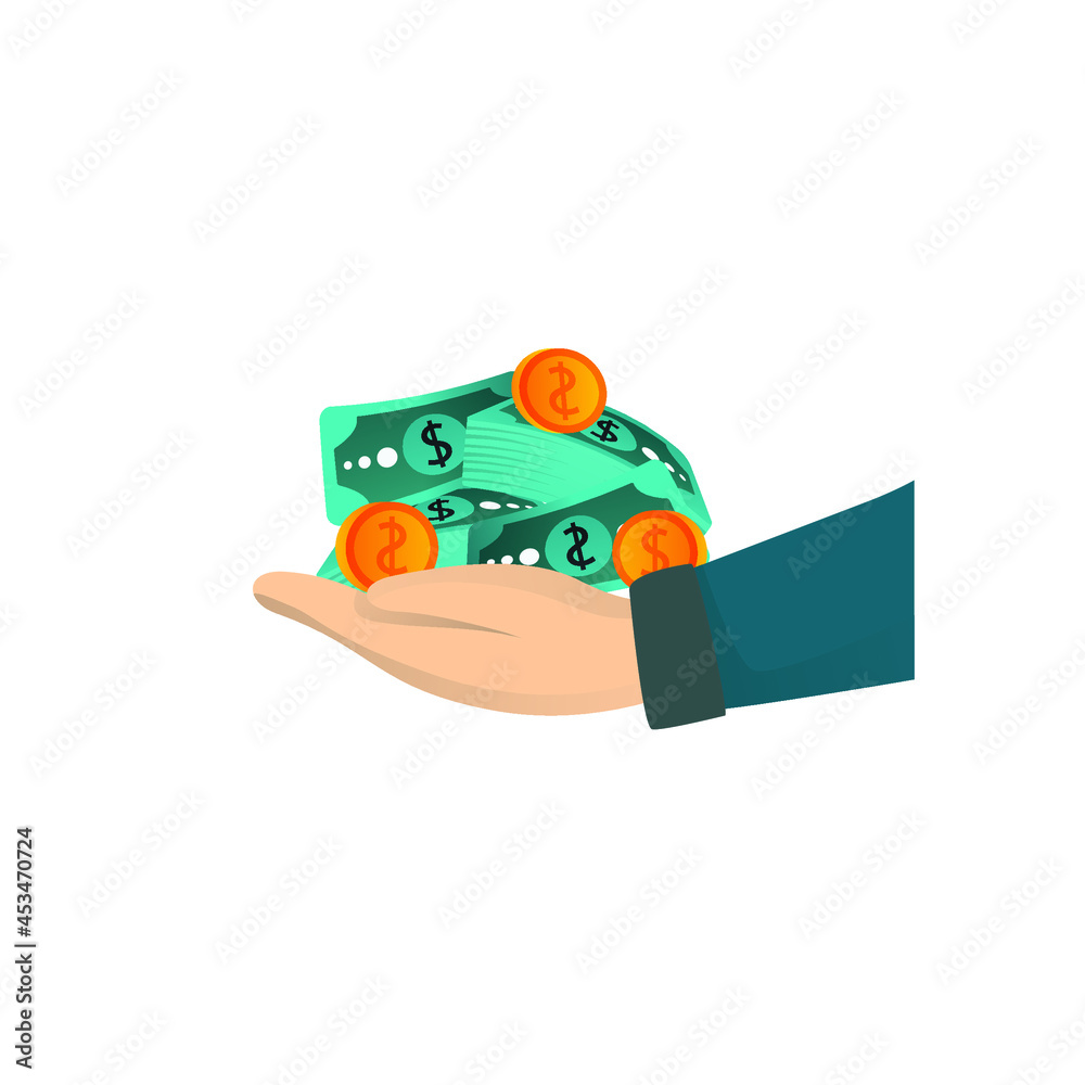 hand holding a control